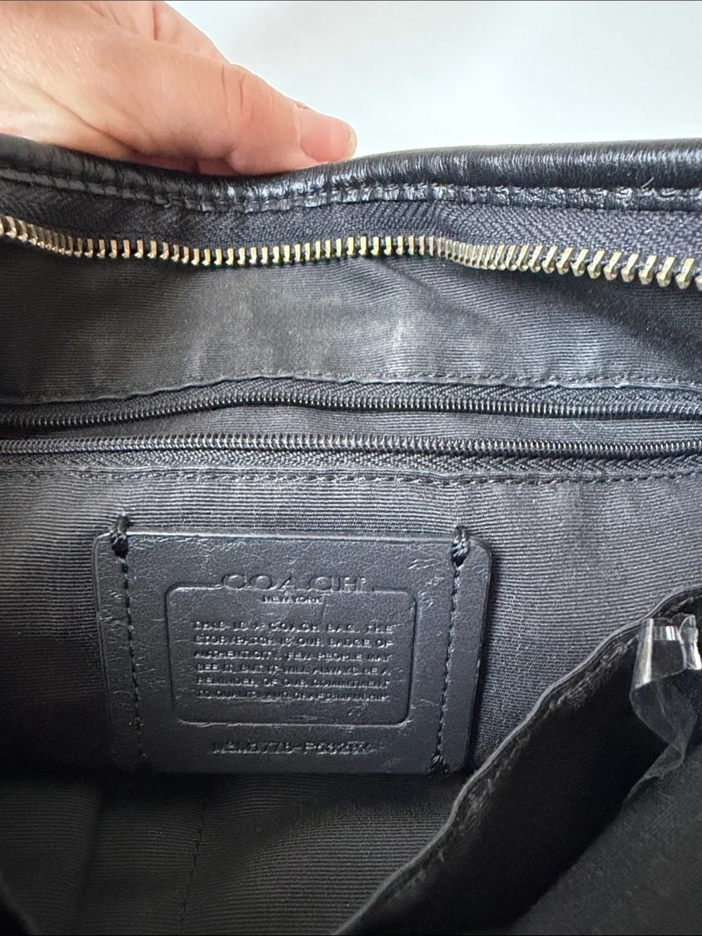 Coach Black Signature Jacquard Crossbody